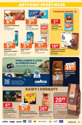 Leclerc - gazetka promocyjna Oferta E.Leclerc od wtorku 08.09 do soboty 19.09 - strona 19