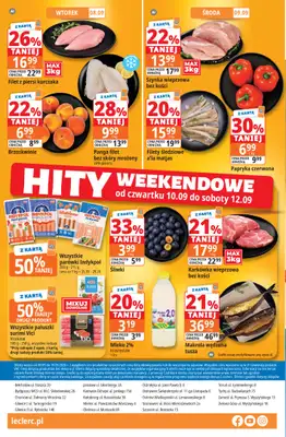Leclerc - gazetka promocyjna Oferta E.Leclerc od wtorku 08.09 do soboty 19.09 - strona 24