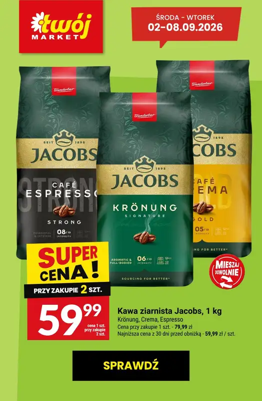 Twój Market - gazetka promocyjna Najlepsze promocje! od czwartku 03.09 do wtorku 08.09 - strona 4