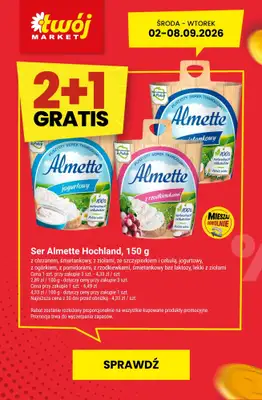 Twój Market - gazetka promocyjna Najlepsze promocje! od czwartku 03.09 do wtorku 08.09 - strona 2