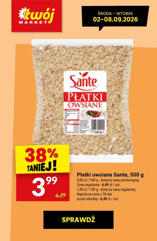Twój Market - gazetka promocyjna Najlepsze promocje! od czwartku 03.09 do wtorku 08.09 - strona 7