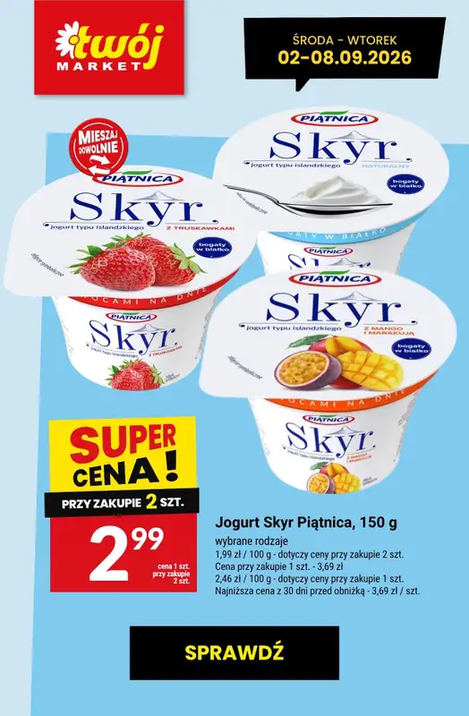 Twój Market - gazetka promocyjna Najlepsze promocje! od czwartku 03.09 do wtorku 08.09 - strona 9
