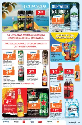 Leclerc - gazetka promocyjna Oferta E.Leclerc od wtorku 08.09 do soboty 19.09 - strona 29