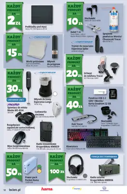 Leclerc - gazetka promocyjna Oferta E.Leclerc od wtorku 08.09 do soboty 19.09 - strona 12