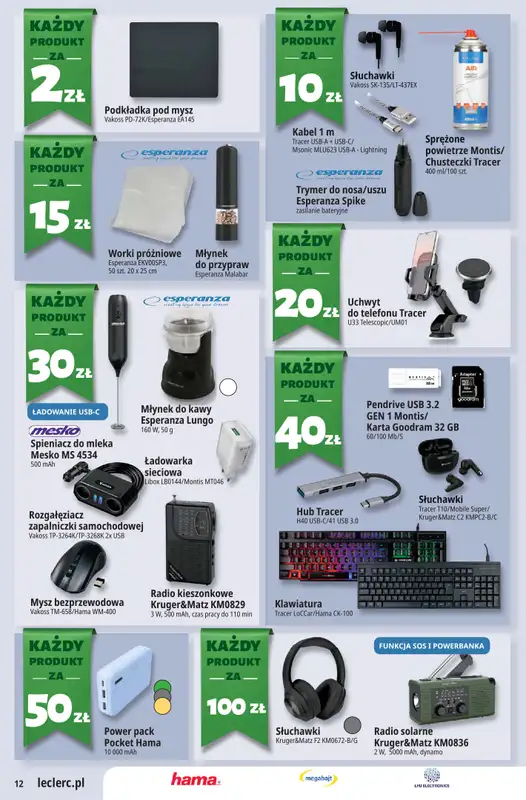 Leclerc - gazetka promocyjna Oferta E.Leclerc od wtorku 08.09 do soboty 19.09 - strona 12