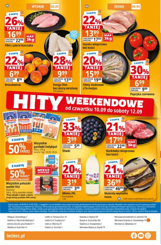 Leclerc - gazetka promocyjna Oferta E.Leclerc od wtorku 08.09 do soboty 19.09 - strona 32