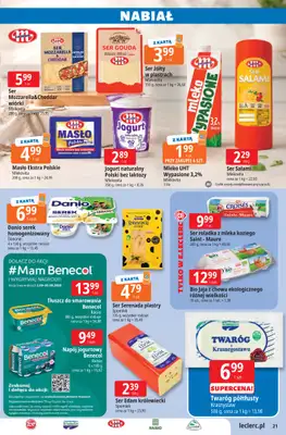 Leclerc - gazetka promocyjna Oferta E.Leclerc od wtorku 08.09 do soboty 19.09 - strona 21
