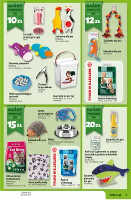 Leclerc - gazetka promocyjna Oferta E.Leclerc od wtorku 08.09 do soboty 19.09 - strona 9