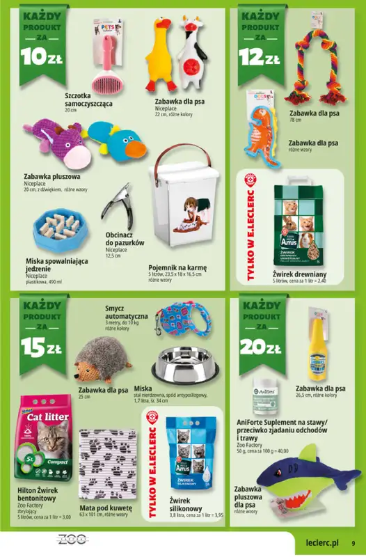 Leclerc - gazetka promocyjna Oferta E.Leclerc od wtorku 08.09 do soboty 19.09 - strona 9