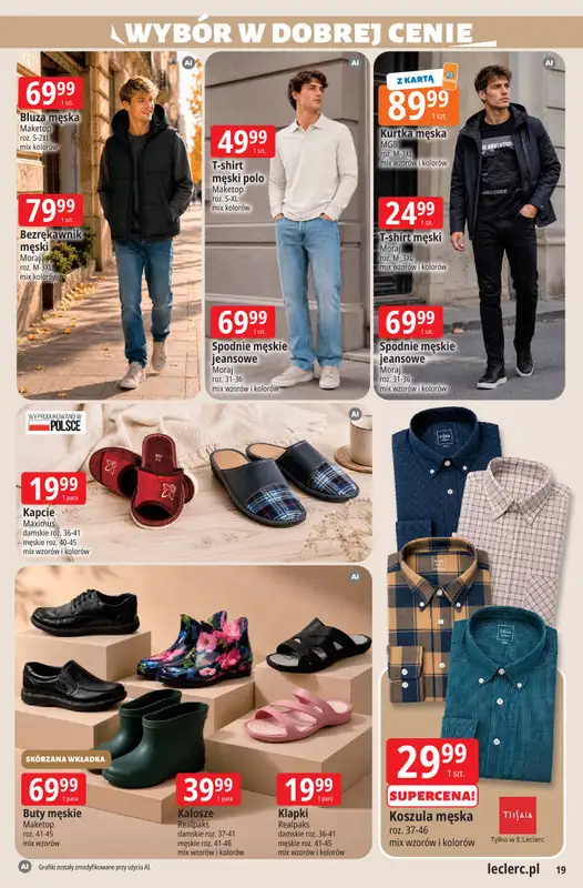 Leclerc - gazetka promocyjna Oferta E.Leclerc od wtorku 08.09 do soboty 19.09 - strona 19