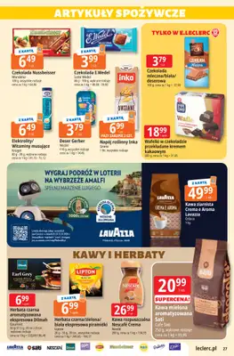 Leclerc - gazetka promocyjna Oferta E.Leclerc od wtorku 08.09 do soboty 19.09 - strona 27