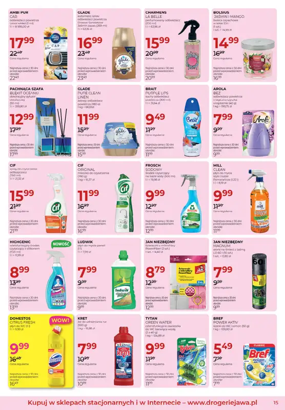 Drogerie Jawa - gazetka promocyjna Gazetka od czwartku 03.09 do czwartku 01.10 - strona 15