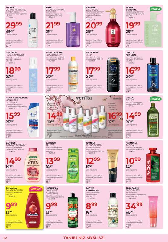 Drogerie Jawa - gazetka promocyjna Gazetka od czwartku 03.09 do czwartku 01.10 - strona 12