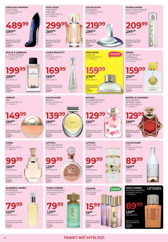 Drogerie Jawa - gazetka promocyjna Gazetka od czwartku 03.09 do czwartku 01.10 - strona 4
