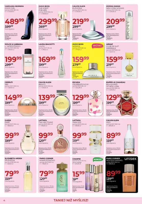 Drogerie Jawa - gazetka promocyjna Gazetka od czwartku 03.09 do czwartku 01.10 - strona 4