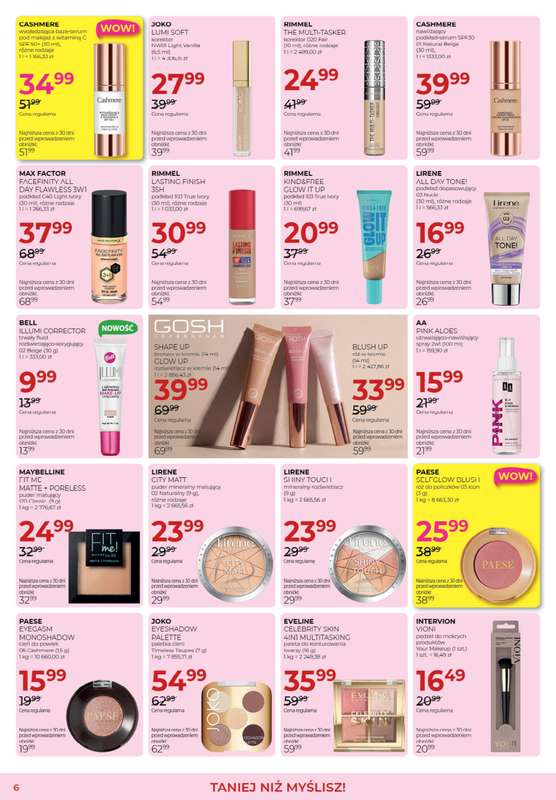 Drogerie Jawa - gazetka promocyjna Gazetka od czwartku 03.09 do czwartku 01.10 - strona 6