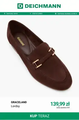 Deichmann - gazetka promocyjna Buty w odcieniach brązu od piątku 04.09  - strona 5