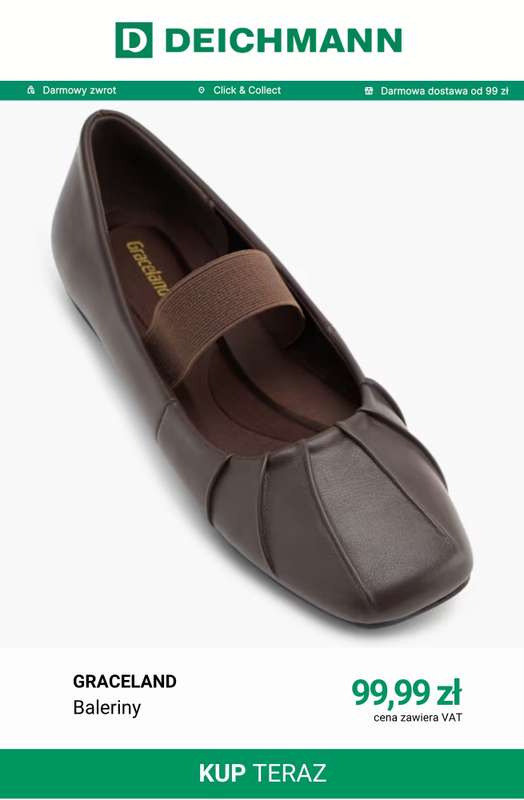Deichmann - gazetka promocyjna Buty w odcieniach brązu od piątku 04.09  - strona 8