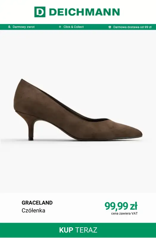 Deichmann - gazetka promocyjna Buty w odcieniach brązu od piątku 04.09  - strona 7