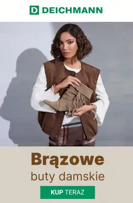 Deichmann - gazetka promocyjna Buty w odcieniach brązu od piątku 04.09 