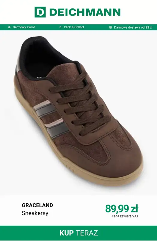 Deichmann - gazetka promocyjna Buty w odcieniach brązu od piątku 04.09  - strona 11