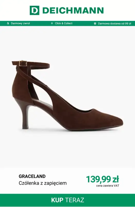 Deichmann - gazetka promocyjna Buty w odcieniach brązu od piątku 04.09  - strona 4