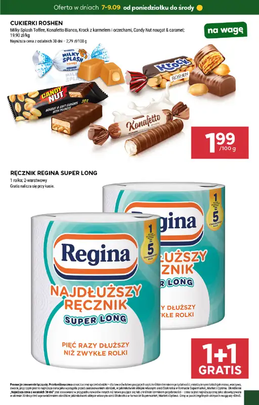 Stokrotka - gazetka promocyjna Hity na start od poniedziałku 07.09 do środy 09.09 - strona 5