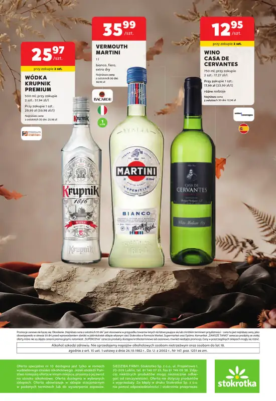 Stokrotka - gazetka promocyjna W dobrym smaku od czwartku 03.09 do środy 30.09 - strona 16
