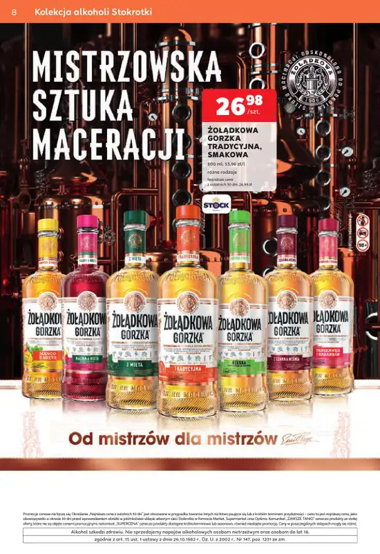 Stokrotka - gazetka promocyjna W dobrym smaku od czwartku 03.09 do środy 30.09 - strona 8