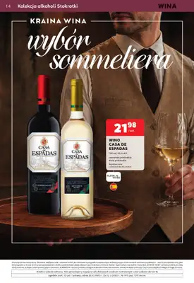 Stokrotka - gazetka promocyjna W dobrym smaku od czwartku 03.09 do środy 30.09 - strona 14