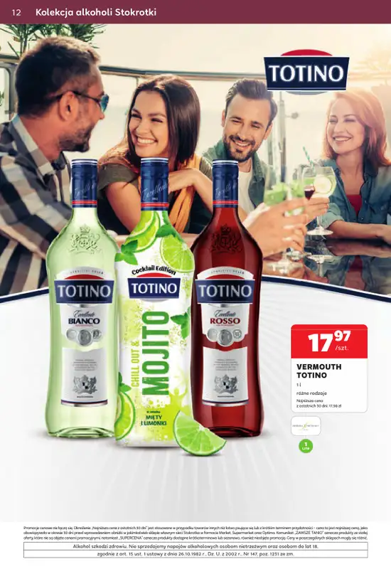 Stokrotka - gazetka promocyjna W dobrym smaku od czwartku 03.09 do środy 30.09 - strona 12