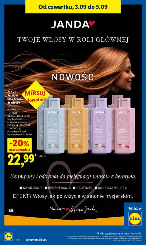 Lidl - gazetka promocyjna Oferta od czwartku od czwartku 03.09 do soboty 05.09 - strona 84