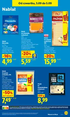 Lidl - gazetka promocyjna Oferta od czwartku od czwartku 03.09 do soboty 05.09 - strona 61