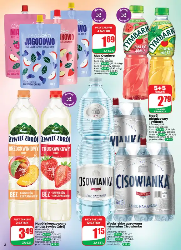 Dino - gazetka promocyjna Weekendowe okazje od piątku 04.09 do soboty 05.09 - strona 2