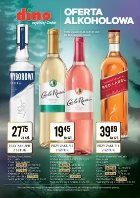 Dino - gazetka promocyjna Oferta alkoholowa od piątku 04.09 do soboty 05.09