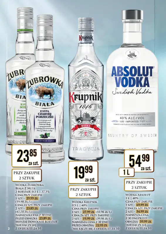 Dino - gazetka promocyjna Oferta alkoholowa od piątku 04.09 do soboty 05.09 - strona 2