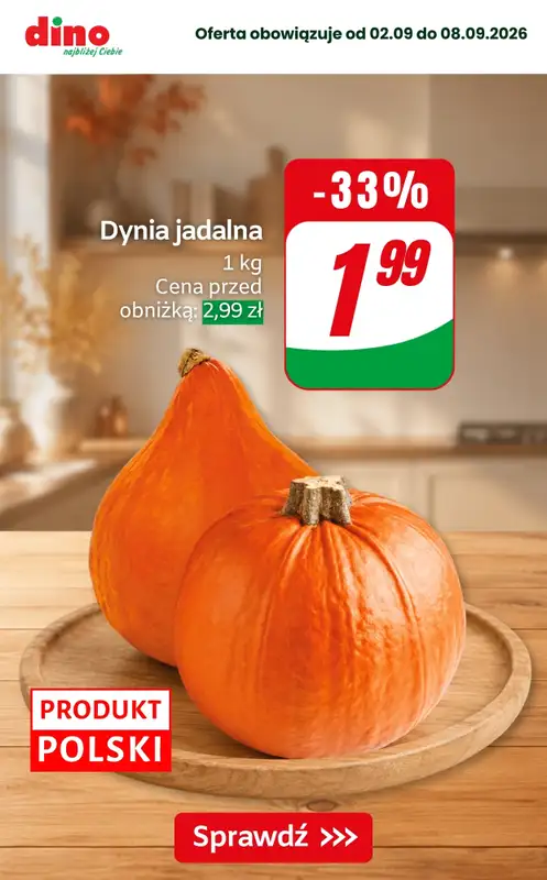 Dino - gazetka promocyjna Nawet do -50% TANIEJ od piątku 04.09 do wtorku 08.09 - strona 2