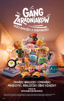 Biedronka - gazetka promocyjna Gang Zaradniaków od czwartku 03.09 do soboty 05.09