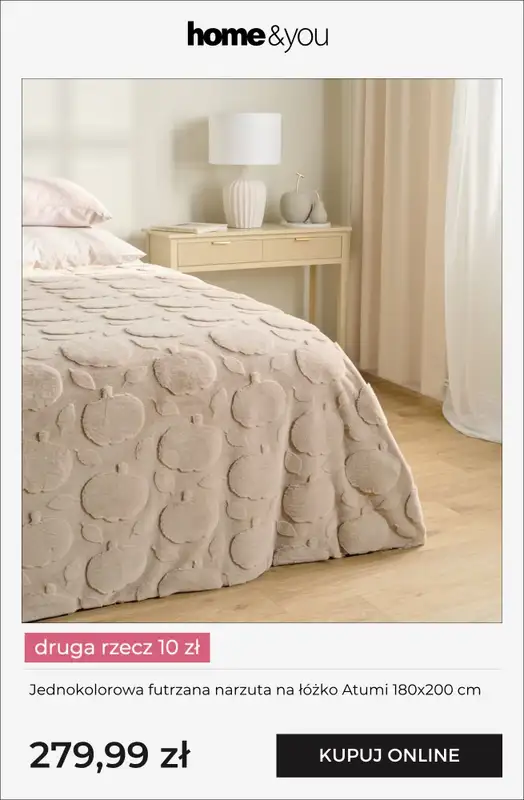 home&you - gazetka promocyjna Druga rzecz za 10 zł! od piątku 04.09 do wtorku 08.09 - strona 11