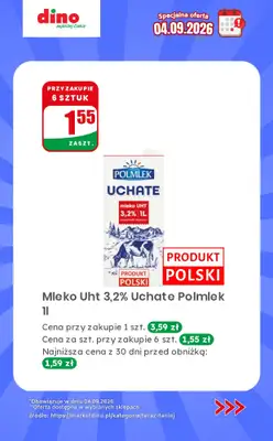 Dino - gazetka promocyjna Specjalna oferta na 04.09.2026 - promocje spoza gazetki od piątku 04.09 do piątku 04.09 - strona 3