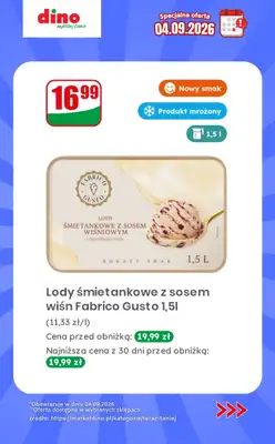 Dino - gazetka promocyjna Specjalna oferta na 04.09.2026 - promocje spoza gazetki od piątku 04.09 do piątku 04.09 - strona 10