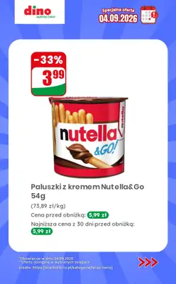 Dino - gazetka promocyjna Specjalna oferta na 04.09.2026 - promocje spoza gazetki od piątku 04.09 do piątku 04.09 - strona 7