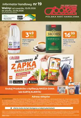 Społem Częstochowa - gazetka promocyjna Gazetka od czwartku 10.09 do wtorku 22.09 - strona 12