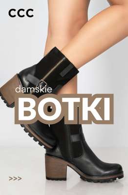CCC - gazetka promocyjna Botki damskie - nowa kolekcja jesienna od niedzieli 06.09 