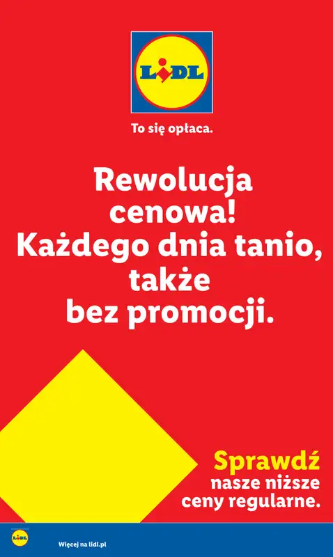 Lidl - gazetka promocyjna Rewolucja Cenowa! od piątku 21.08 do środy 30.09