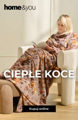 home&you - gazetka promocyjna Ciepłe koce w super cenach od soboty 05.09 do poniedziałku 14.09