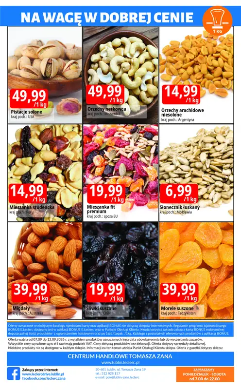 Leclerc - gazetka promocyjna Oferta Lublin Zana od poniedziałku 07.09 do soboty 12.09 - strona 4