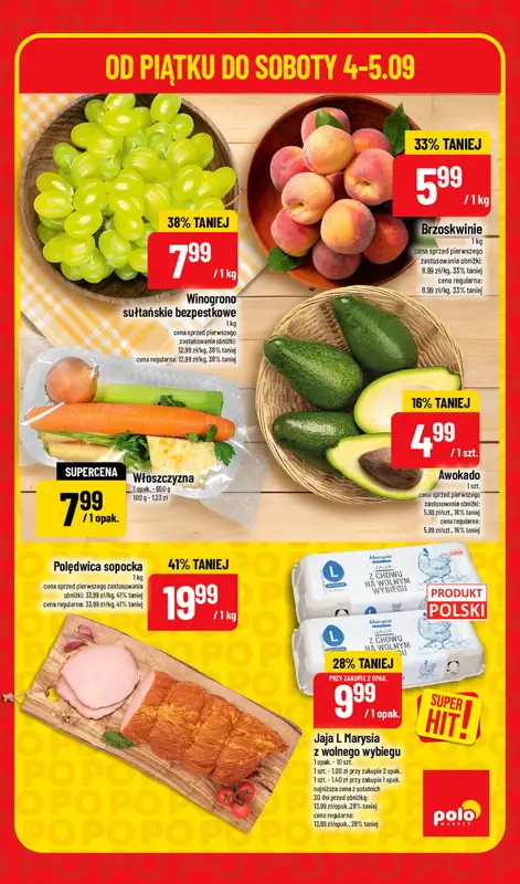 POLOmarket - gazetka promocyjna Super hity na weekend od piątku 04.09 do soboty 05.09 - strona 3