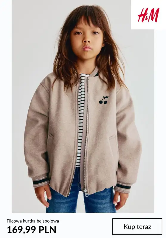 H&M - gazetka promocyjna NOWOŚCI dla dziewczynki od piątku 04.09  - strona 4