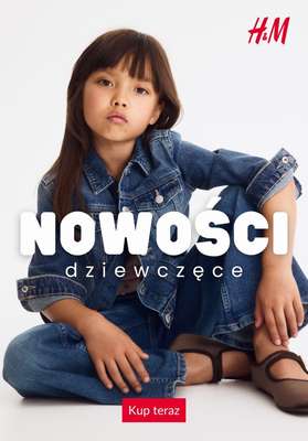 H&M - gazetka promocyjna NOWOŚCI dla dziewczynki od piątku 04.09 